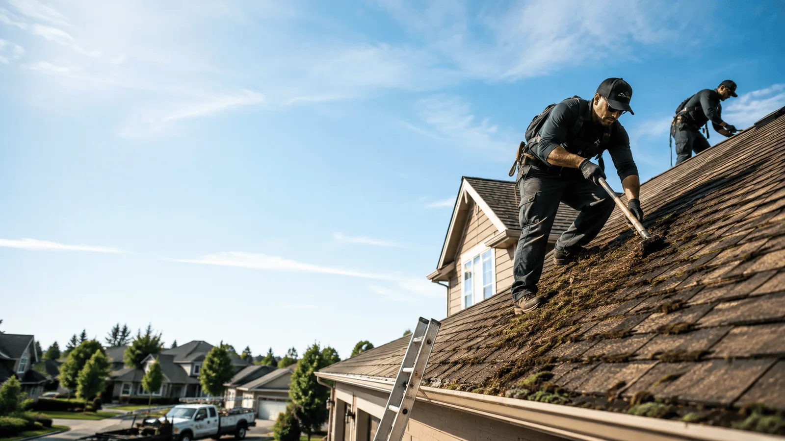 Roof Moss Removal in Cayuga, NY near me